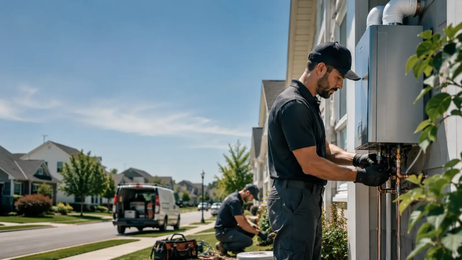 Tankless Water Heater Installation in Hamilton, TX